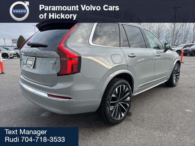 2026 Volvo XC90 Ultra, B6 AWD Gas (mild hybrid), Gasoline, Bright, 7 Seats