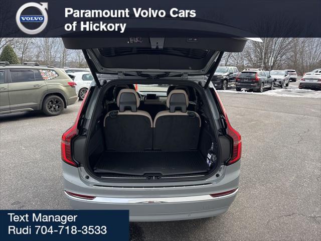 2026 Volvo XC90 Ultra, B6 AWD Gas (mild hybrid), Gasoline, Bright, 7 Seats