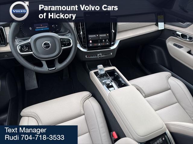 2026 Volvo XC90 Ultra, B6 AWD Gas (mild hybrid), Gasoline, Bright, 7 Seats
