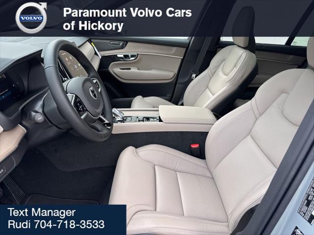 2026 Volvo XC90 Ultra, B6 AWD Gas (mild hybrid), Gasoline, Bright, 7 Seats
