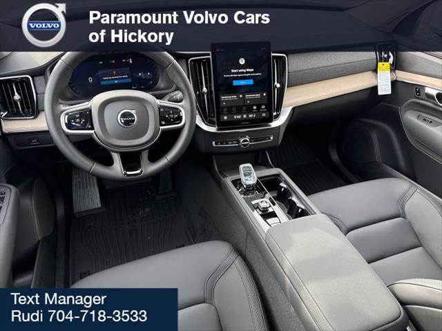 2026 Volvo XC90 Plus, B6 AWD Gas (mild hybrid), Gasoline, Bright, 7 Seats