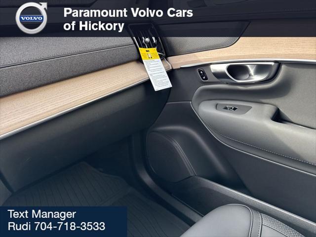 2026 Volvo XC90 Plus, B6 AWD Gas (mild hybrid), Gasoline, Bright, 7 Seats