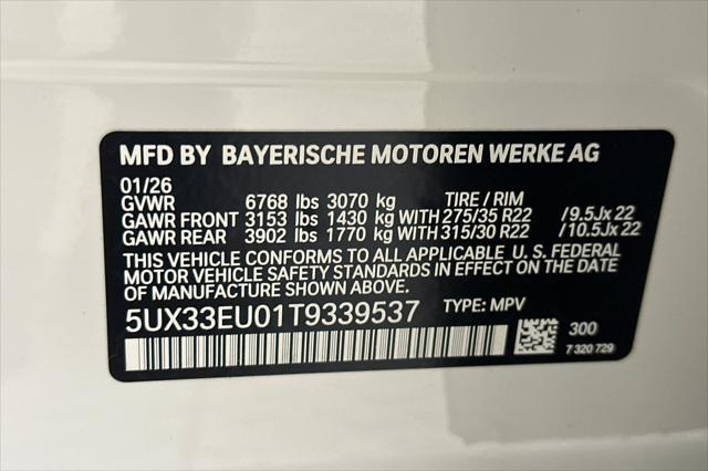2026 BMW X5 M60i