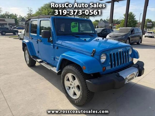 2012 Jeep Wrangler Unlimited Sahara for sale in Cedar Rapids, IA