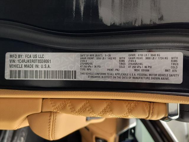 2026 Jeep Grand Cherokee Summit 4x4