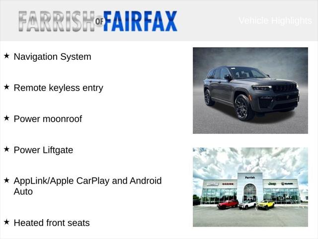 2026 Jeep Grand Cherokee GRAND CHEROKEE SUMMIT 4X4