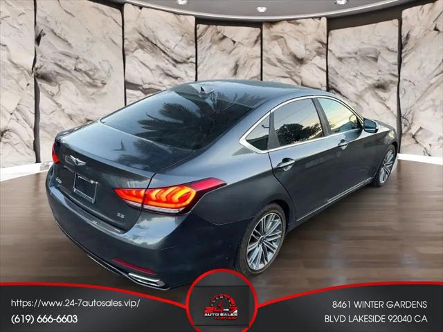 2018 Genesis G80 3.8