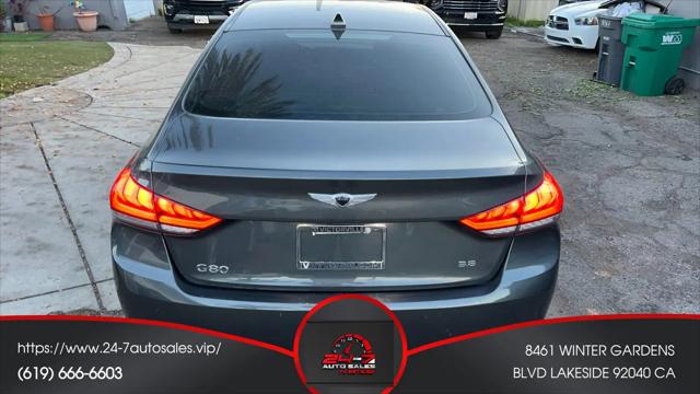2018 Genesis G80 3.8