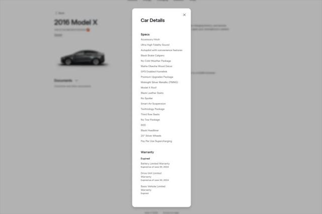 2016 Tesla Model X 90D