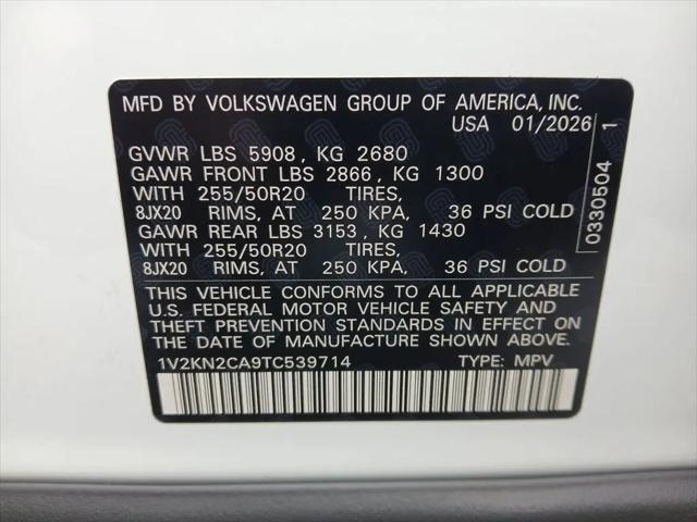 2026 Volkswagen Atlas SE with Technology