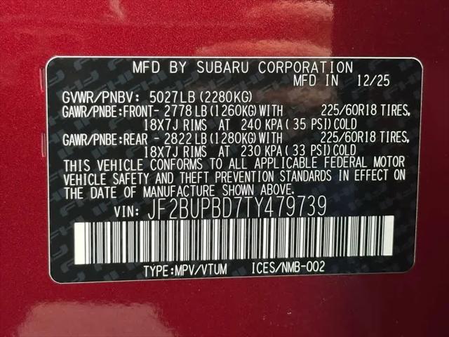 2026 Subaru Outback Premium