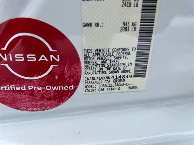 2022 Nissan Altima SL FWD