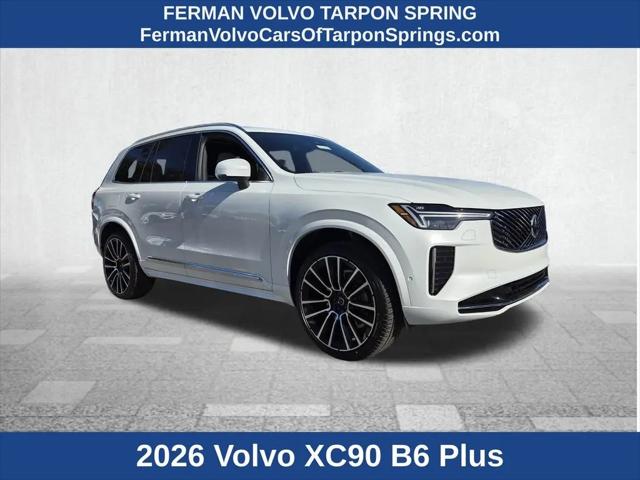 2026 Volvo XC90 Plus, B6 AWD Gas (mild hybrid), Gasoline, Bright, 7 Seats for sale in Tarpon Springs, FL