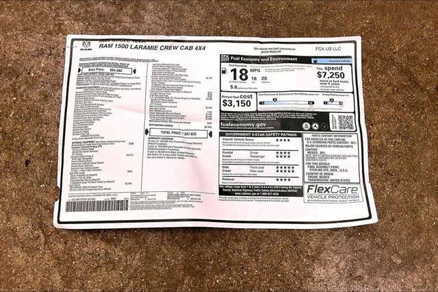 2026 Ram 1500 Laramie Crew Cab 4x4 5'7" Box