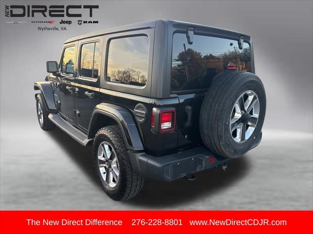2020 Jeep Wrangler Unlimited Sahara 4X4 2020 Jeep Wrangler Unlimited Sahara 4X4