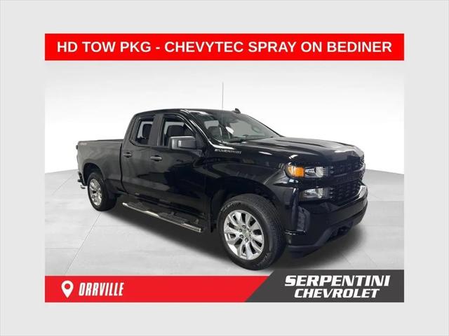 2021 Chevrolet Silverado 1500 4WD Double Cab Standard Bed Custom for sale in Orrville, OH