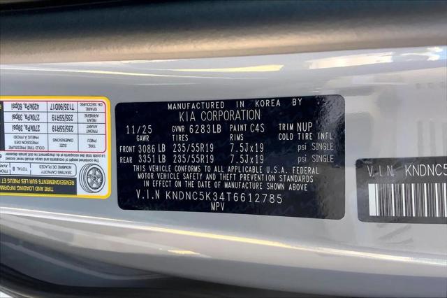 2026 Kia Carnival MPV EX