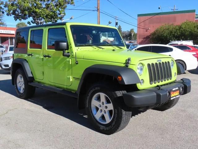 2016 Jeep Wrangler Unlimited Sport for sale in Santa Cruz, CA