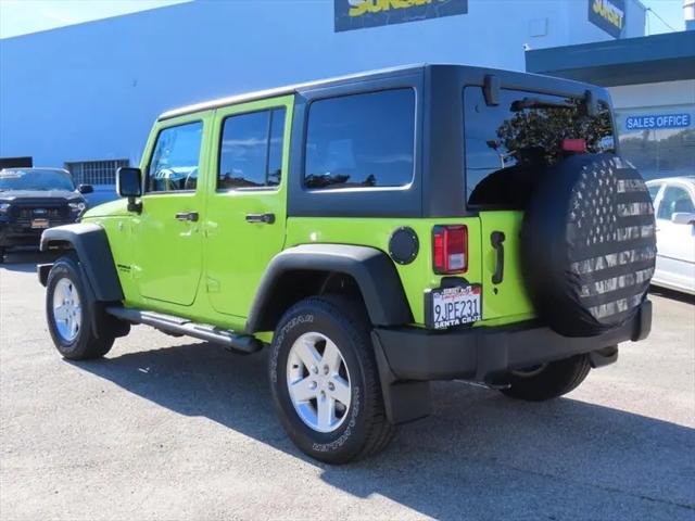 2016 Jeep Wrangler Unlimited Sport