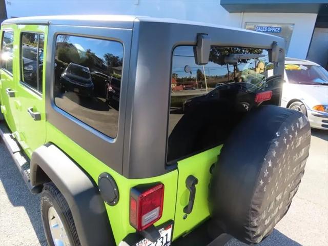 2016 Jeep Wrangler Unlimited Sport