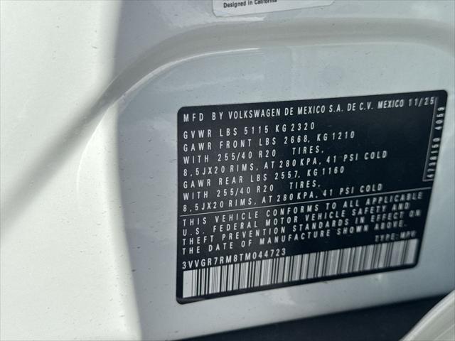 2026 Volkswagen Tiguan SE R-Line Black