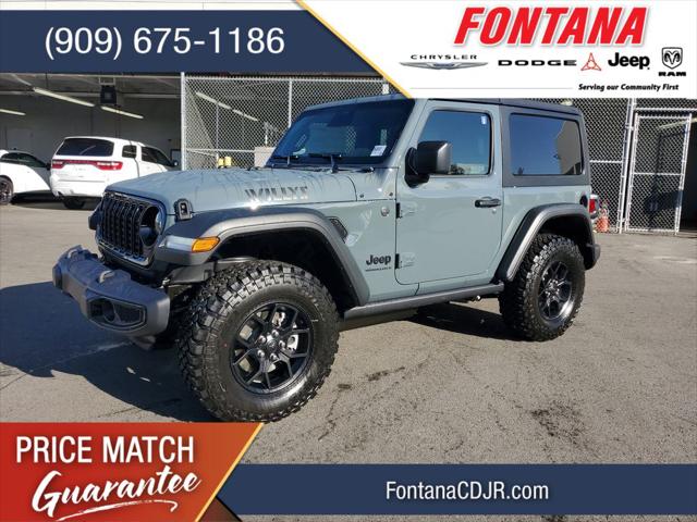 2026 Jeep Wrangler 2-Door Willys 4x4 for sale in Fontana, CA
