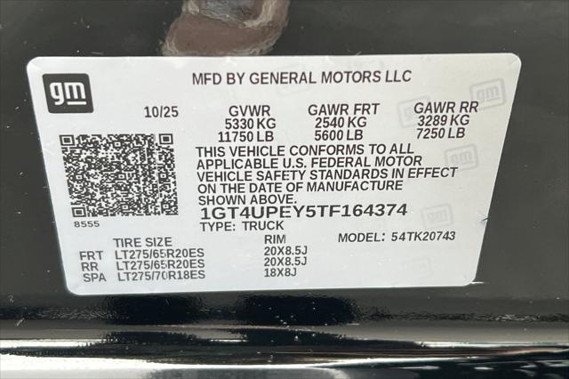 2026 GMC Sierra 2500HD Crew Cab, Standard Bed, AT4, 4WD