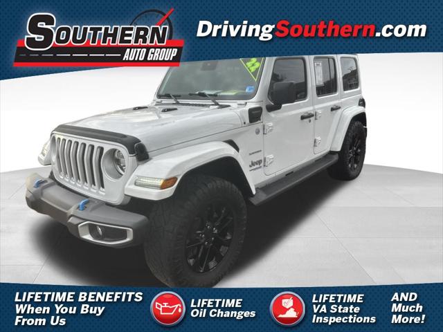 2022 Jeep Wrangler 4xe Unlimited Sahara 4x4 2022 Jeep Wrangler 4xe Unlimited Sahara 4x4