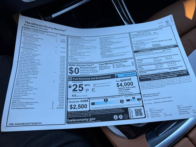2026 BMW X5 xDrive40i