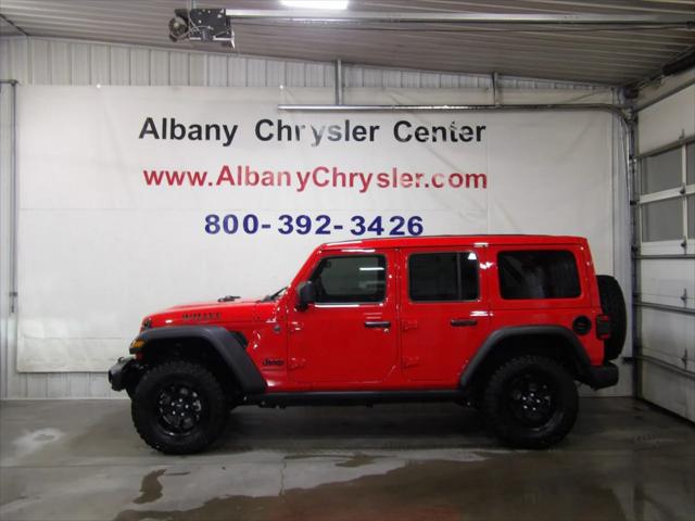 2025 Jeep Wrangler 4-Door Willys 4x4 for sale in Albany, MN