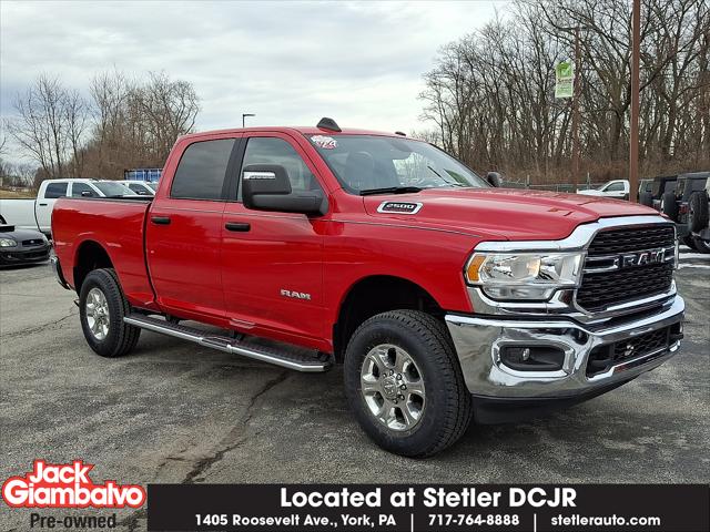 2024 RAM 2500 Big Horn Crew Cab 4x4 64 Box 2024 RAM 2500 Big Horn Crew Cab 4x4 64 Box