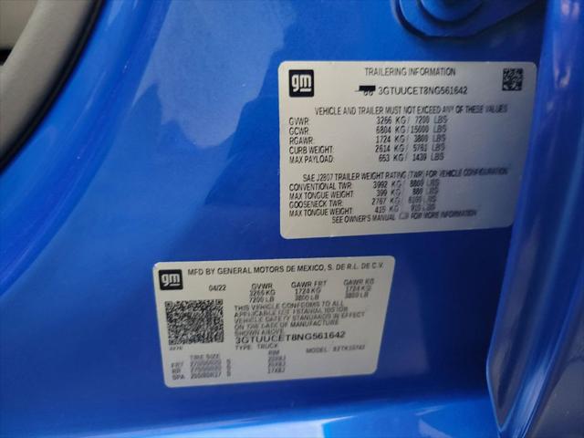 2022 GMC Sierra 1500 4WD Crew Cab Standard Box Elevation