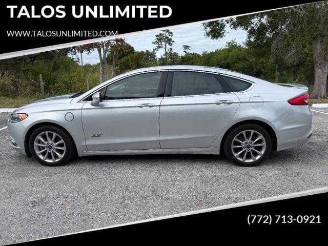 2017 Ford Fusion Energi Platinum for sale in Vero Beach, FL
