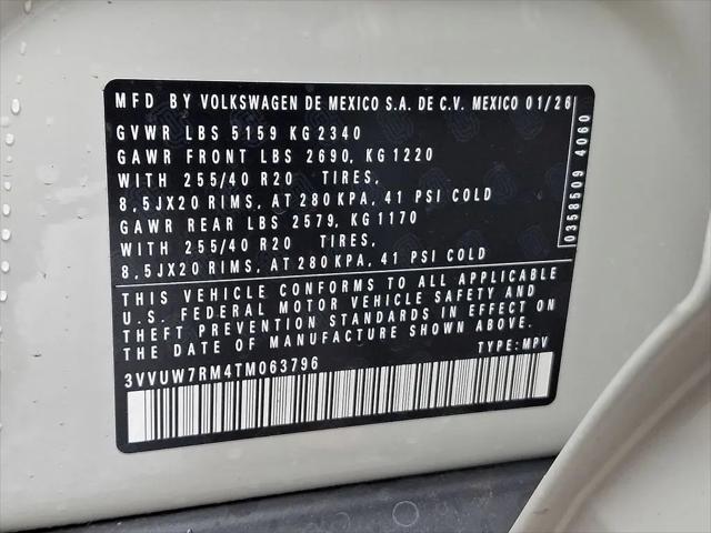 2026 Volkswagen Tiguan SEL R-Line Turbo