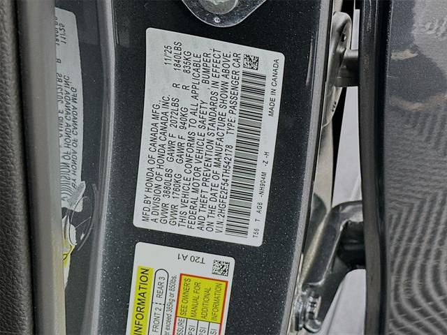2026 Honda Civic Sport