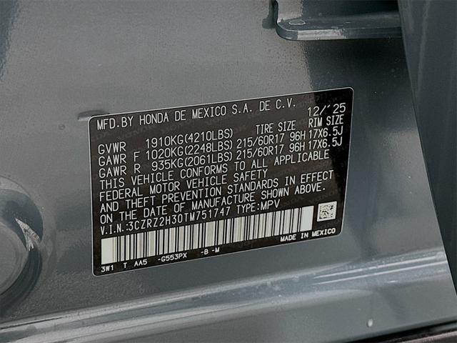 2026 Honda HR-V AWD LX