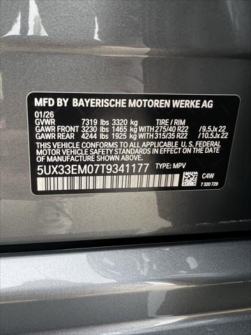 2026 BMW X7 M60i