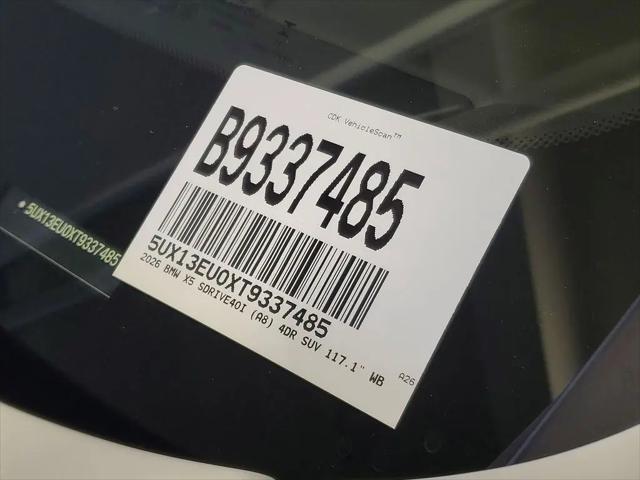 2026 BMW X5 sDrive40i