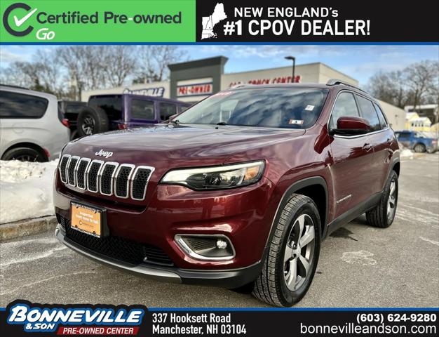 2019 Jeep Cherokee Limited 4x4 for sale in Manchester, NH