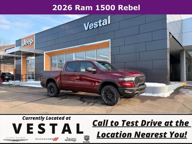 2026 RAM Ram 1500 RAM 1500 REBEL CREW CAB 4X4 57 BOX