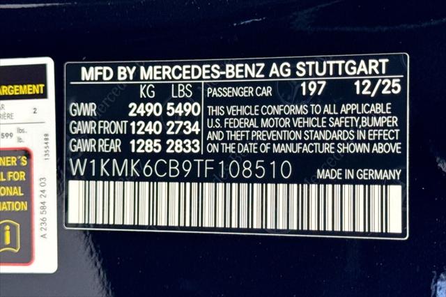 2026 Mercedes-Benz CL AMG CLE 53 4MATIC+ Cabriolet