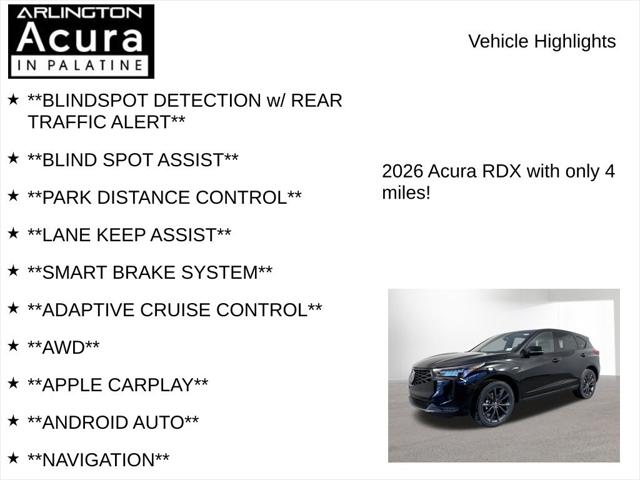 2026 Acura RDX w/A-Spec Package