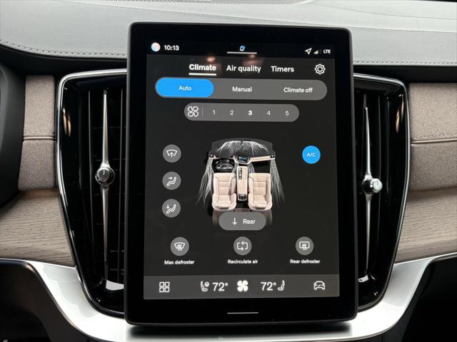 2026 Volvo XC90 Plus, B6 AWD Gas (mild hybrid), Gasoline, Bright, 7 Seats