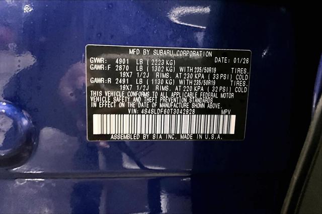 2026 Subaru Forester Sport