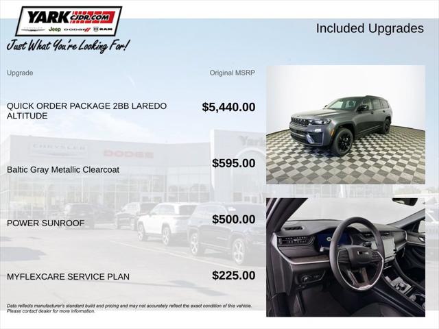2026 Jeep Grand Cherokee L GRAND CHEROKEE L LAREDO ALTITUDE 4X4 2026 Jeep Grand Cherokee L GRAND CHEROKEE L LAREDO ALTITUDE 4X4