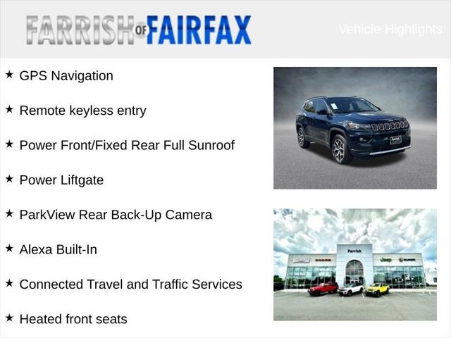 2026 Jeep Compass COMPASS LIMITED 4X4 2026 Jeep Compass COMPASS LIMITED 4X4