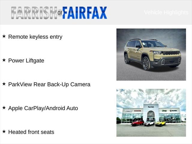 2026 Jeep Cherokee CHEROKEE LAREDO 4X4