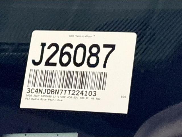 2026 Jeep Compass Latitude Altitude