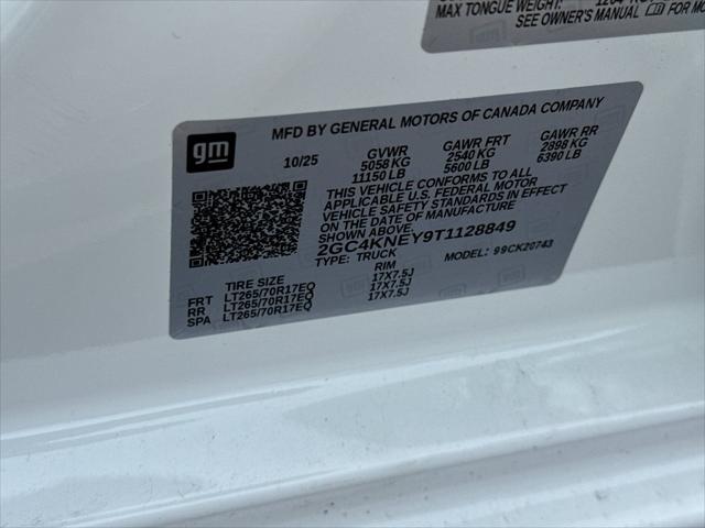 2026 Chevrolet Silverado 2500HD Crew Cab, Standard Bed, LT, 4WD
