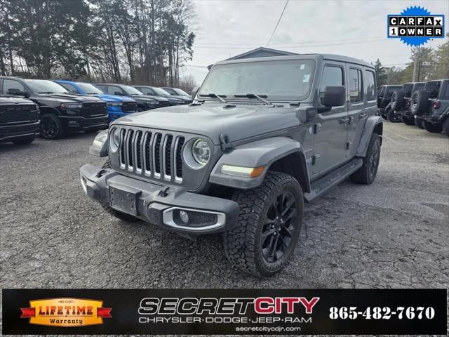 2021 Jeep Wrangler 4xe Unlimited Sahara 4x4 2021 Jeep Wrangler 4xe Unlimited Sahara 4x4